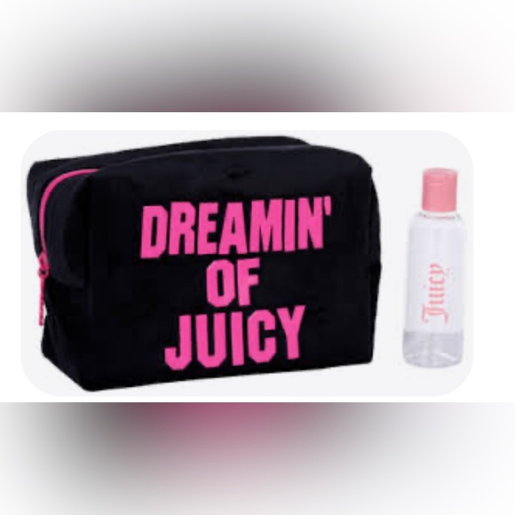 Juicy Couture Handbags - Juicy Couture "Dreamin' of Juicy" cosmetic makeup travel toiletry bottle